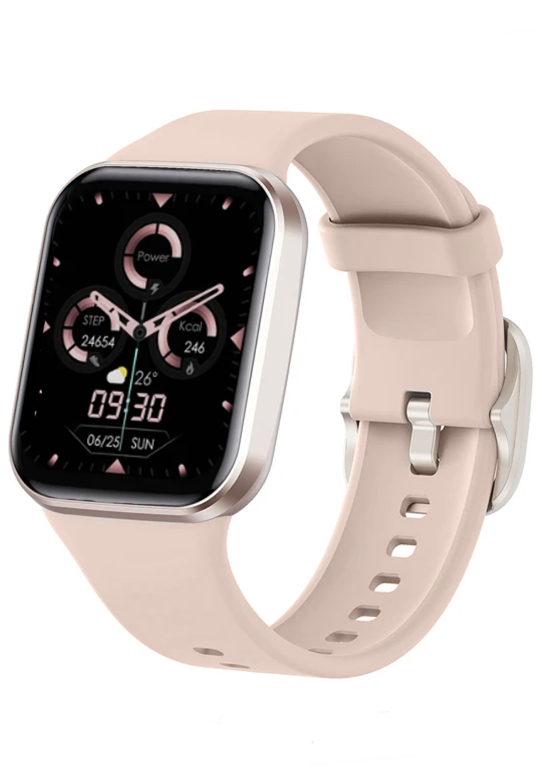 EGLANTINE Unisex IOS/Android SmartWatch + 5s PRO MINI Wireless Earbuds - White