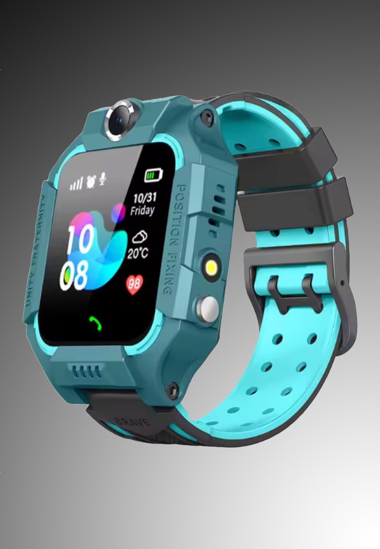EGLANTINE Kids/Teenagers Smartwatch - Sim Card Calls - GPS Location Tracking - SOS Button - Camera - IOS / Android - IP67 Waterproof