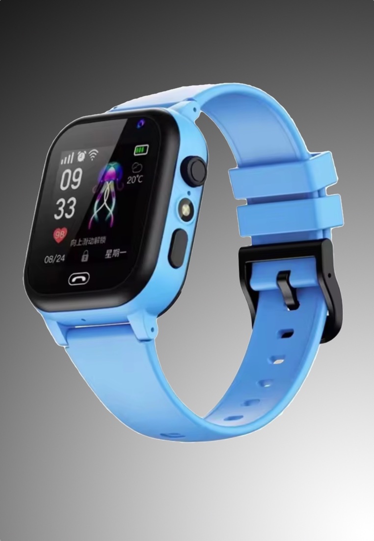 EGLANTINE 4G Kids/Teenagers Smartwatch - Sim Card Calls - GPS Location Tracking - SOS Button - Camera - IOS / Android - IP67 Waterproof
