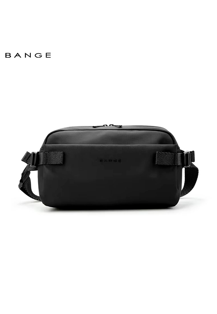 Fashion by Latest Gadget 7837 Oxford Gadget Shoulder Cross Body Bag 17x30x8.5cm - Black