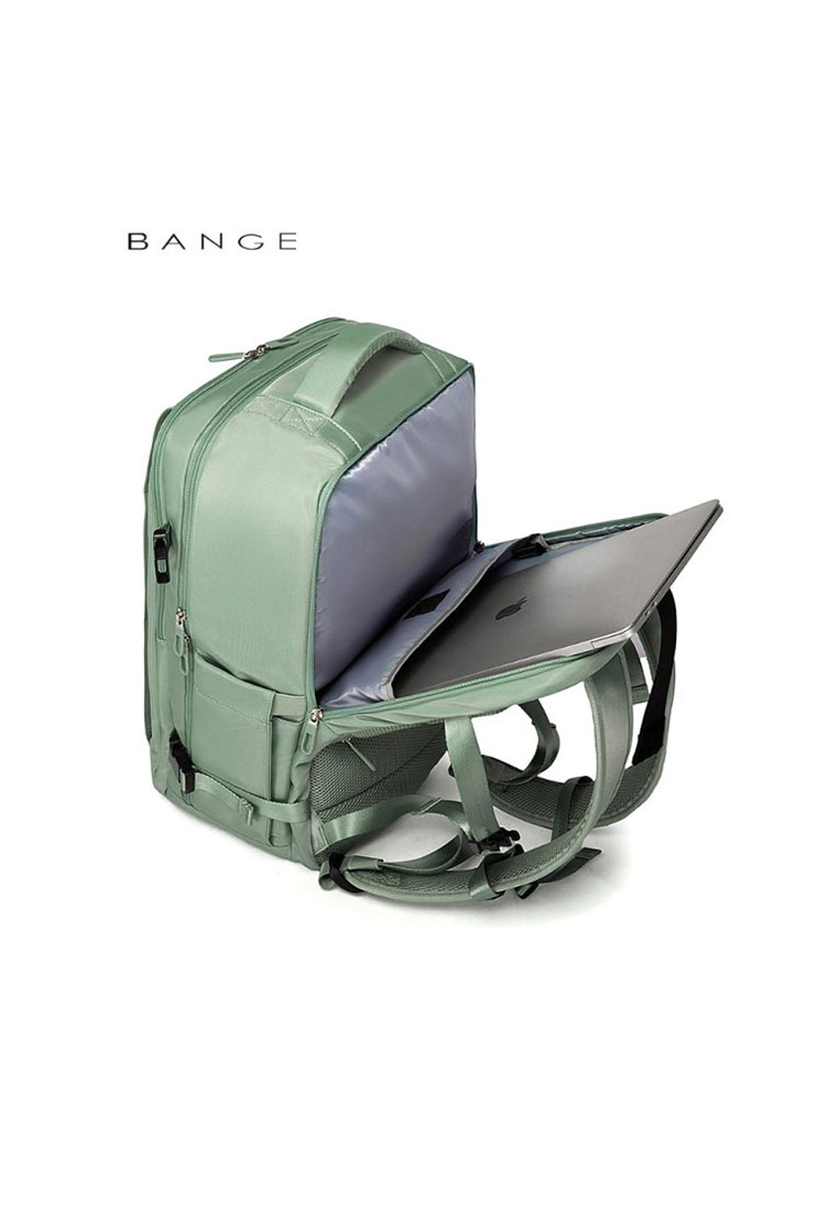 Fashion by Latest Gadget Bange 1800 Oxford Overnight Backpack With USB 46x31.5x20cm – Black