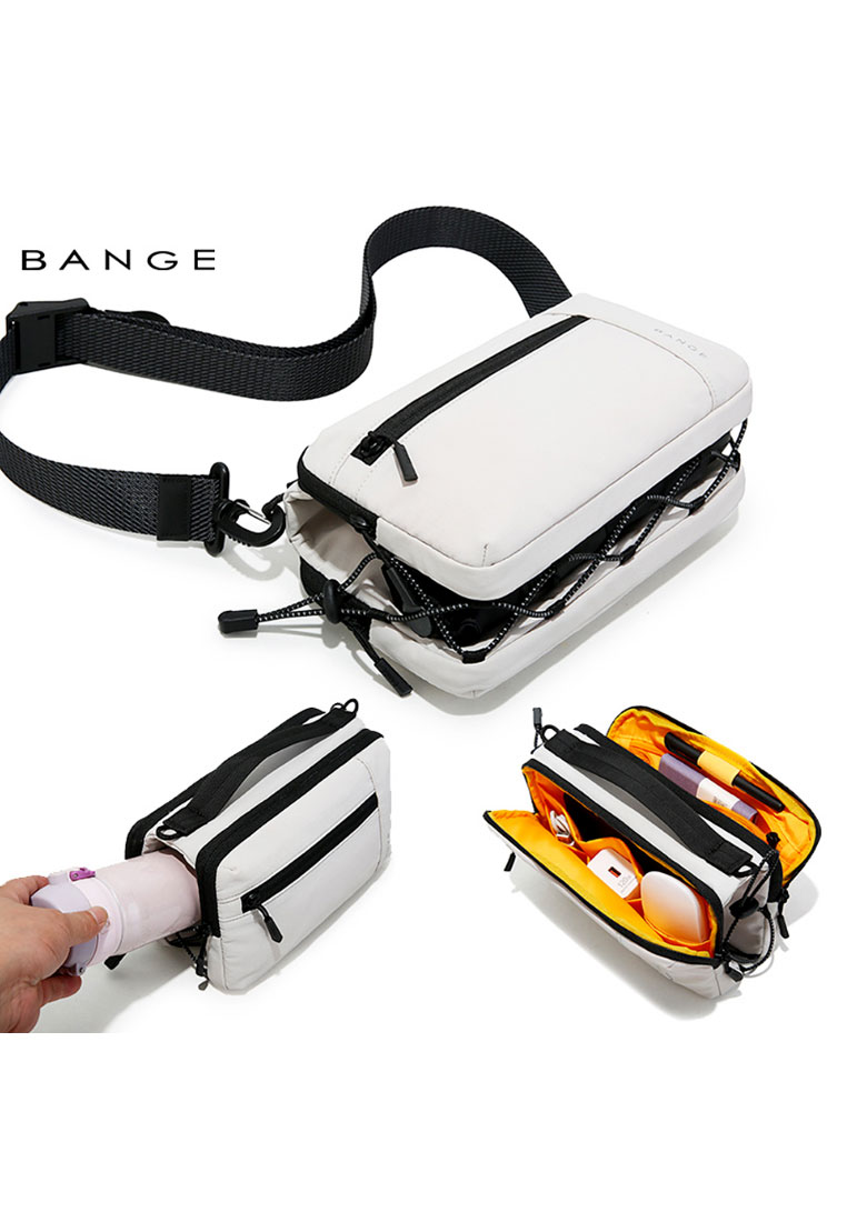 Fashion by Latest Gadget Bange 8089 Cross Body Shoulder Gadget Bag 24.5x14x10cm -  Black