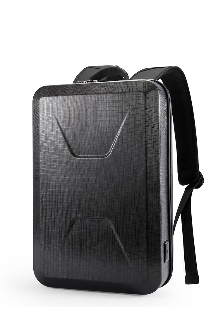 Fashion by Latest Gadget Bange 2839 Hard Case Backpack with TSA Combination Lock And USB Port 44.5 x 30 x 10cm – Black