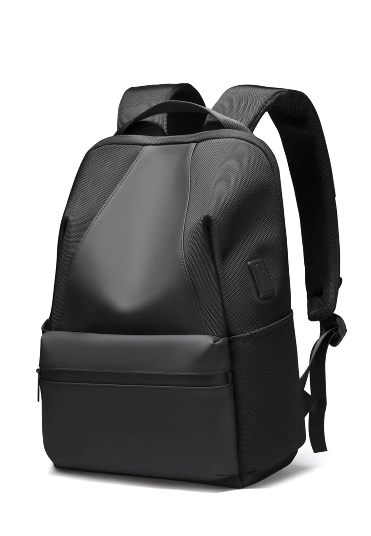 Fashion by Latest Gadget Mark Ryden MR9809 15.6″ Laptop Waterproof Backpack Travel Bag with USB & Micro Port -Black