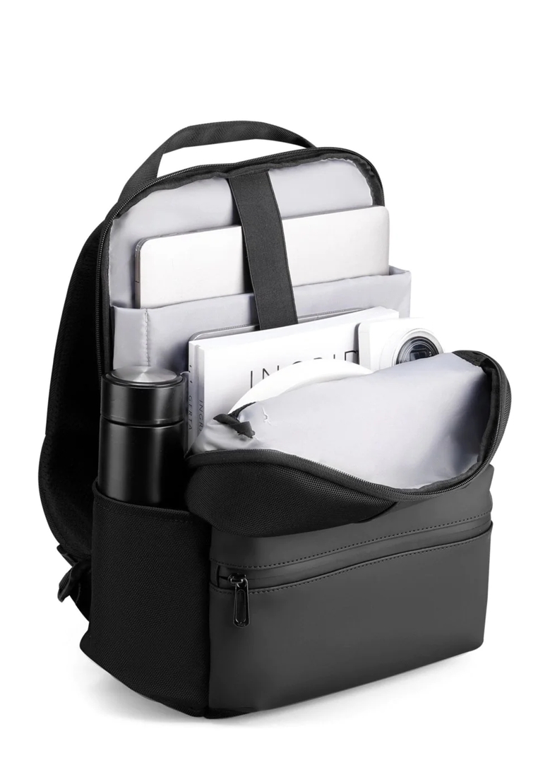 Fashion by Latest Gadget Mark Ryden MR9809 15.6″ Laptop Waterproof Backpack Travel Bag with USB & Micro Port -Black