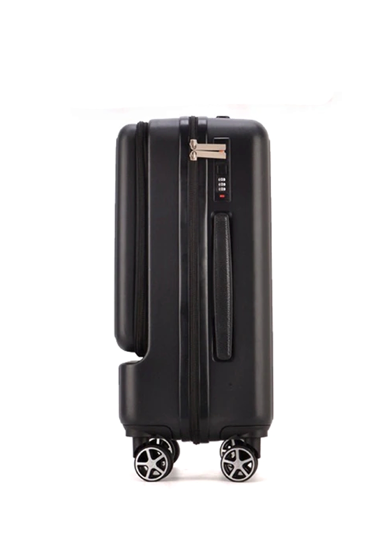 Fashion by Latest Gadget 20 Inch Trolley With Front Laptop Pocket And TSA Lock