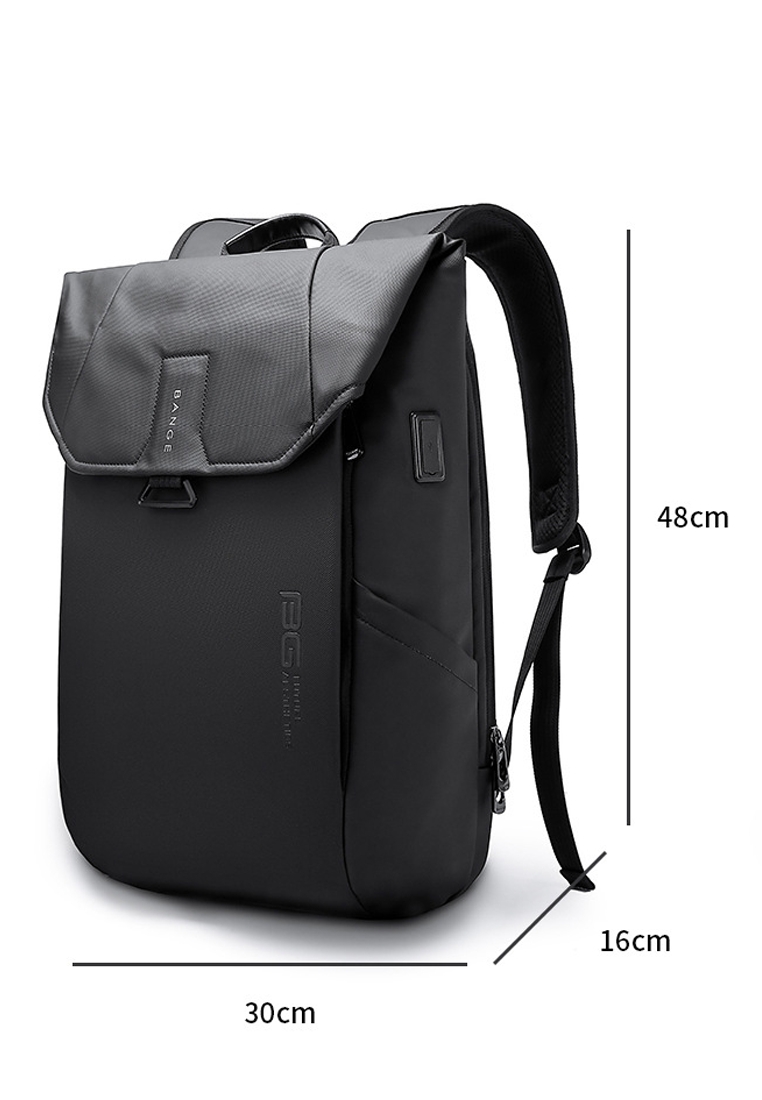 Fashion by Latest Gadget Bange BG-2575 Backpack with USB 48x16x30 – Black