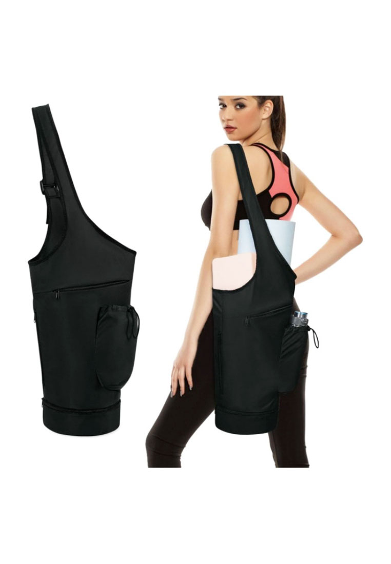 Fashion by Latest Gadget Open Top Yoga Bag  100cm Length- Black