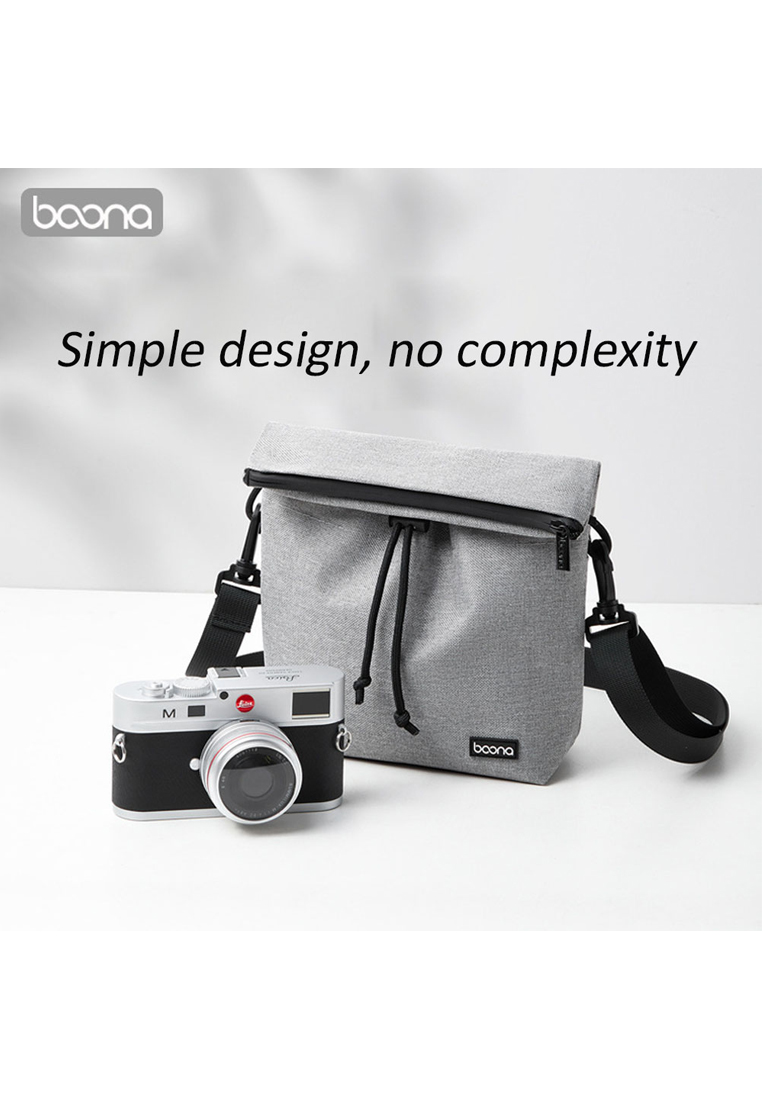 Fashion by Latest Gadget Boona Shoulder Camera Gadget Bag 26×16.5×8.5cm Black