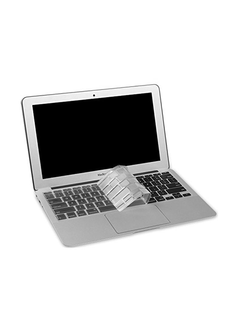 Fashion by Latest Gadget Crystal Guard Soft Silicone Keyboard Case Cover for Apple Macbook Air 11 – Transparent