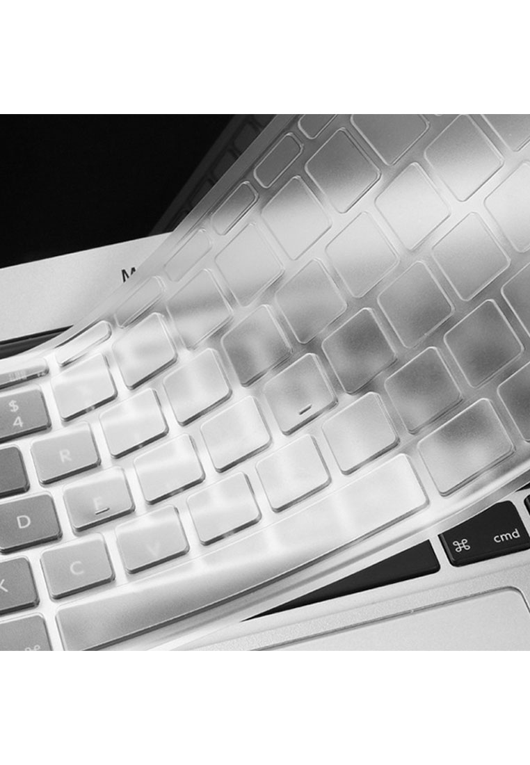 Fashion by Latest Gadget Crystal Guard Soft Silicone Keyboard Case Cover for Apple Macbook Air 11 – Transparent