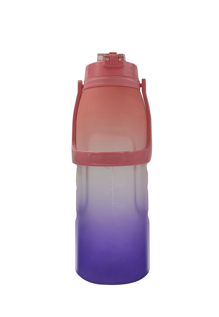 Fashion by Latest Gadget 3.8L Water Bottle With Water Reminder Mark – Pink Purple