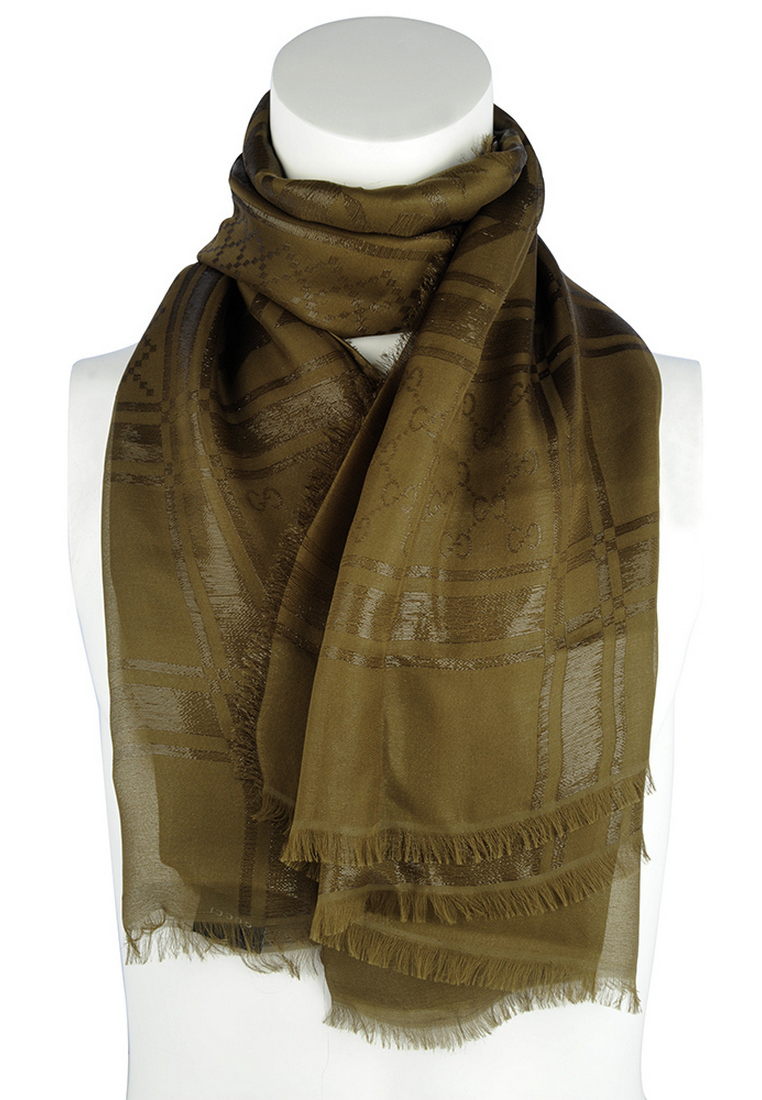 discount 66% NoName Maxi plaid scarf WOMEN FASHION Accessories Shawl Brown Brown/Black Single 