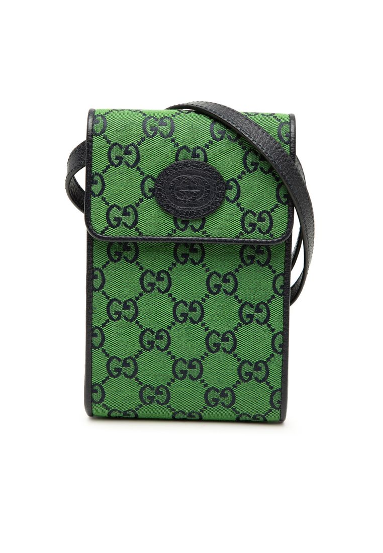 Pre-Loved Gucci Gg Canvas Phone Case Crossbody