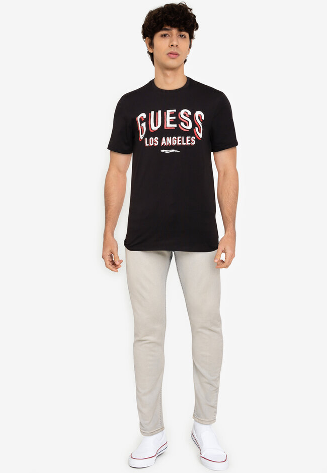 guess striped shirt men