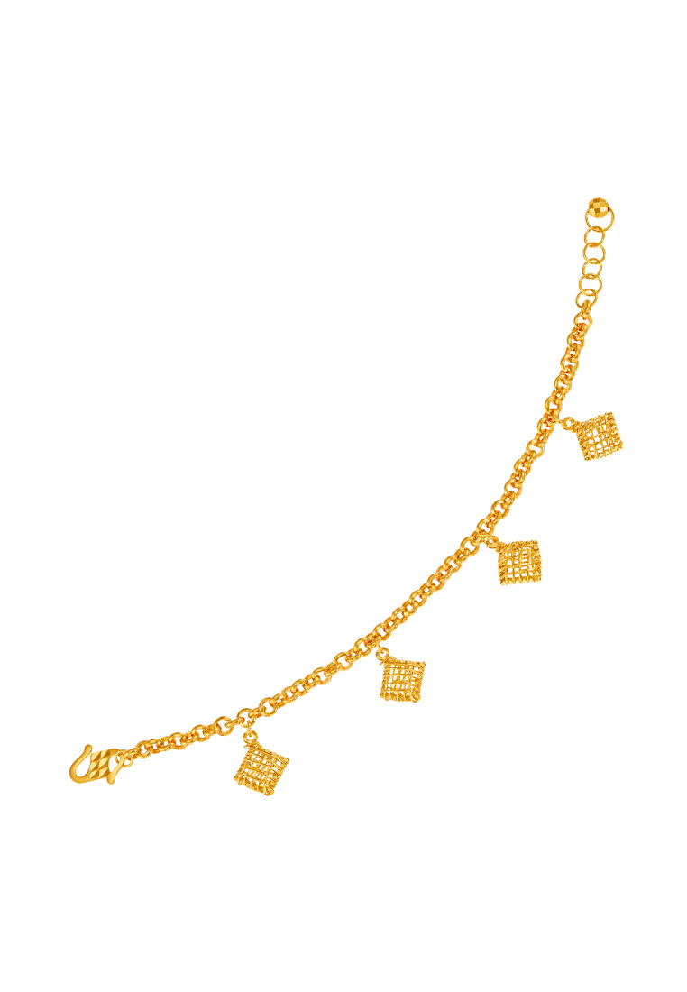 HABIB 916/22K Yellow Gold Bracelet (for baby) TWSK-011224