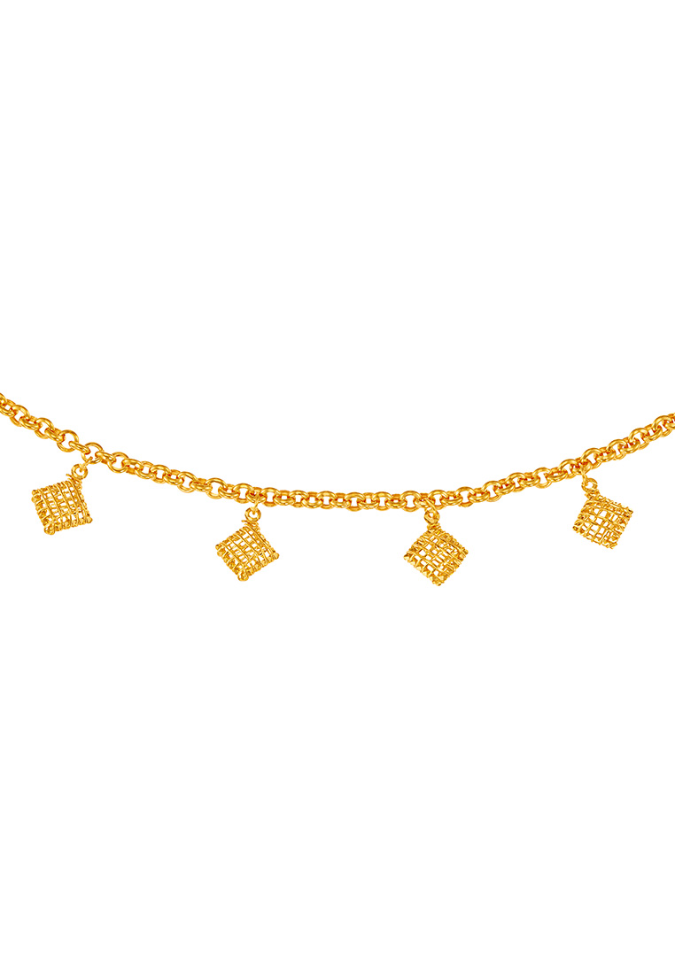 HABIB 916/22K Yellow Gold Bracelet (for baby) TWSK-011224