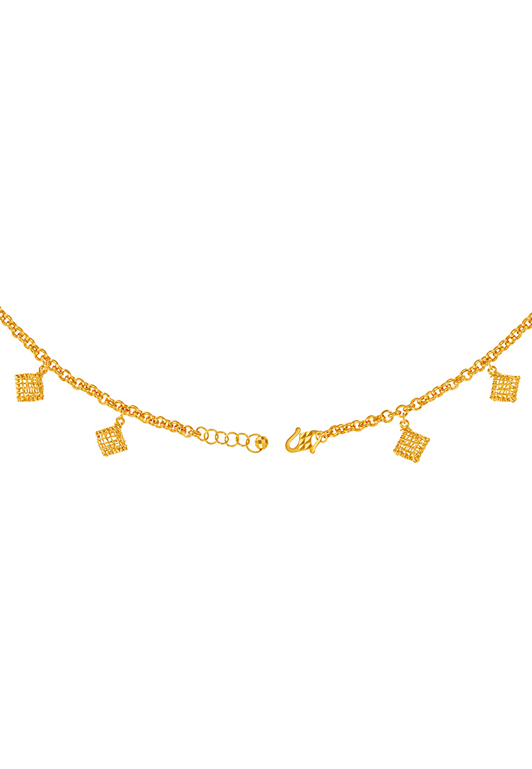 HABIB 916/22K Yellow Gold Bracelet (for baby) TWSK-011224