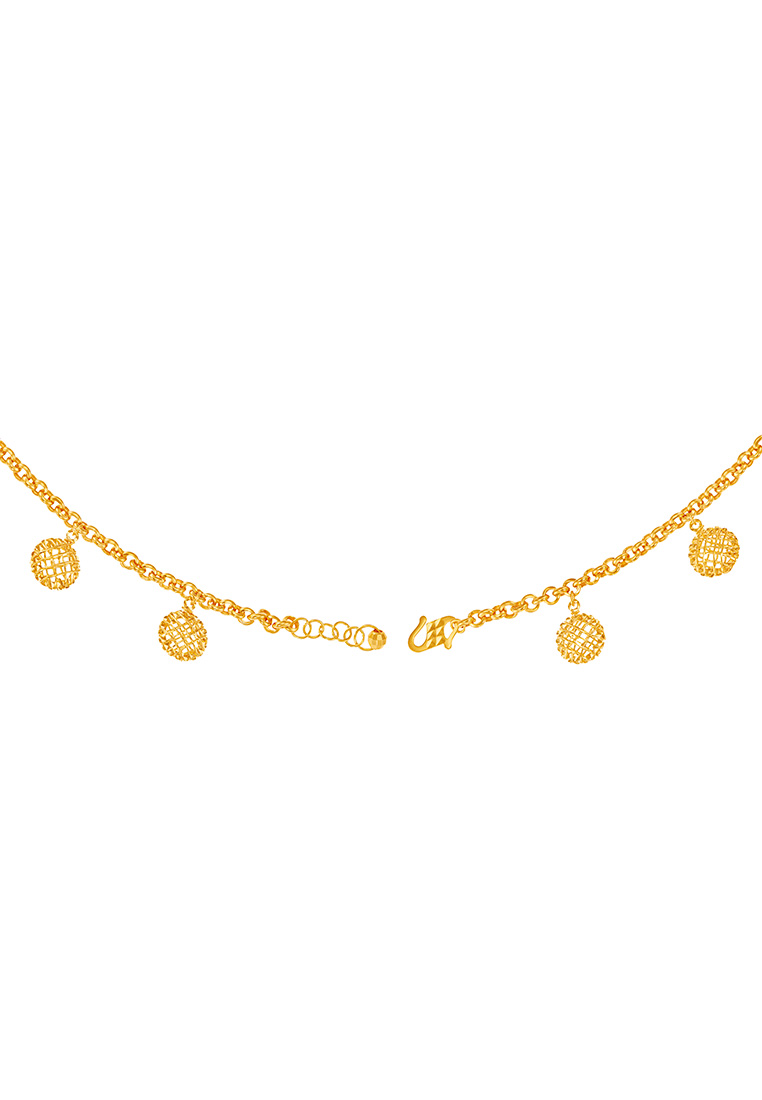 HABIB 916/22K Yellow Gold Bracelet (for baby) TWSK-021224