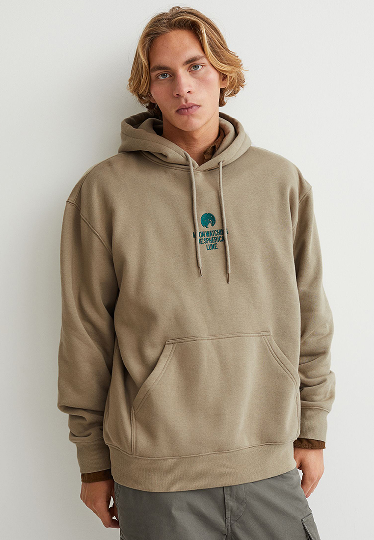 long hoodie mens h&m