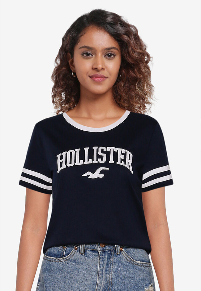 Damen Kleidung Tops & T-Shirts T-Shirts Hollister T-Shirts Hollister California T-Shirt 