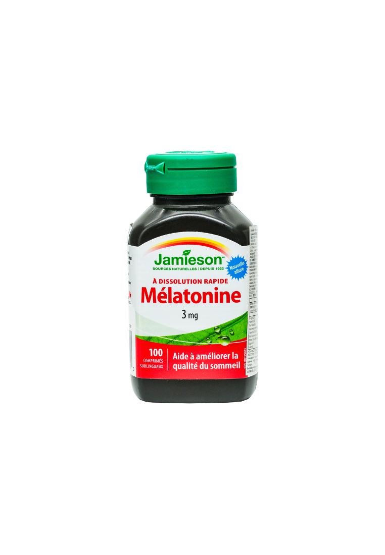 Jamieson Melatonin Fast Dissolving Tablets 3mg-Sublingual (100capsule(s))