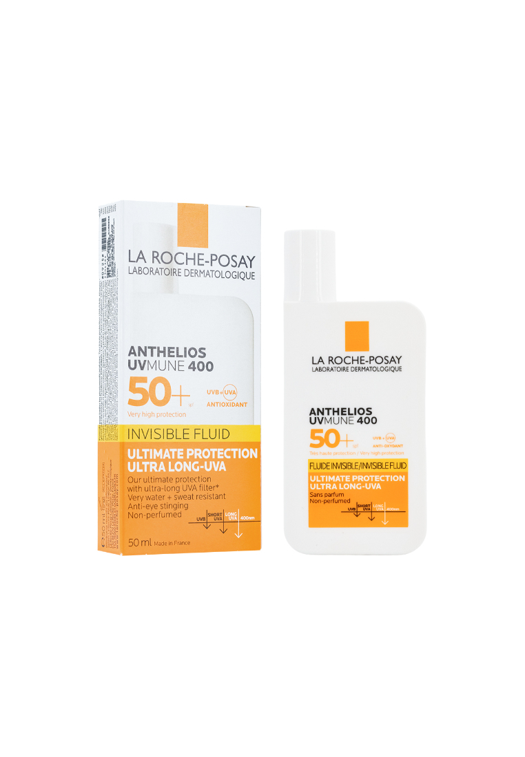 LA ROCHE-POSAY Spf50 Uvmune 400 Invisible Fl 50ml x2