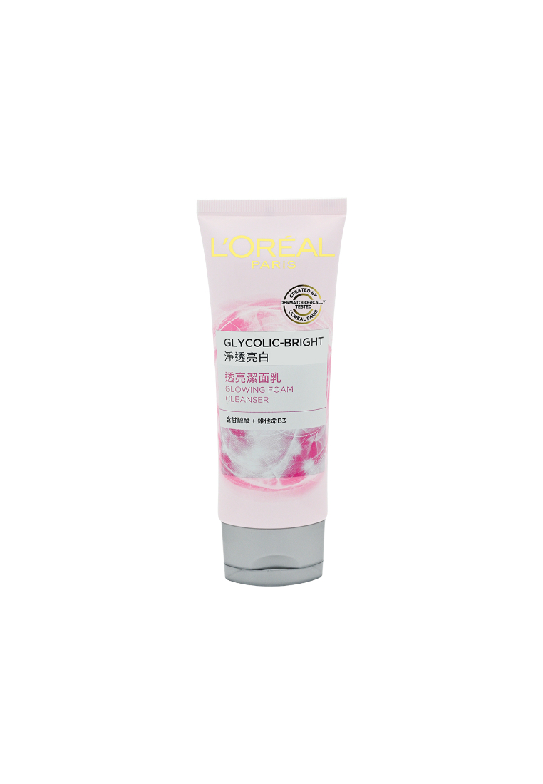 L'Oreal Professionnel Glycolic Bright Glowing Foam Cleanser (100ml) 100ml