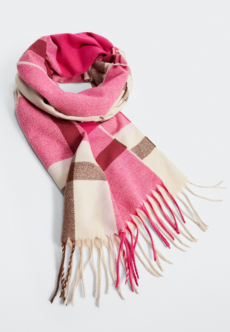 Pink Single WOMEN FASHION Accessories Shawl Pink discount 88% NoName shawl 