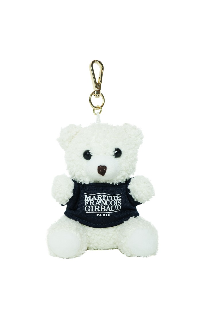Girbie White and Black Keychain