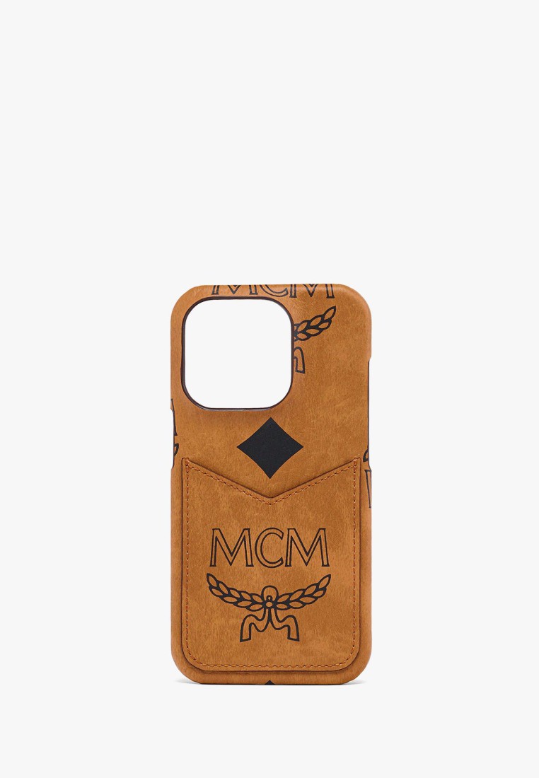 MCM iPhone 15 Pro Case in Maxi Visetos