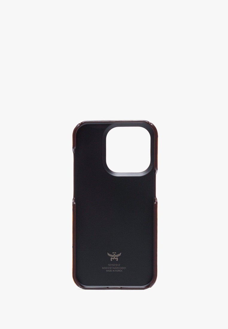 MCM iPhone 15 Pro Case in Maxi Visetos