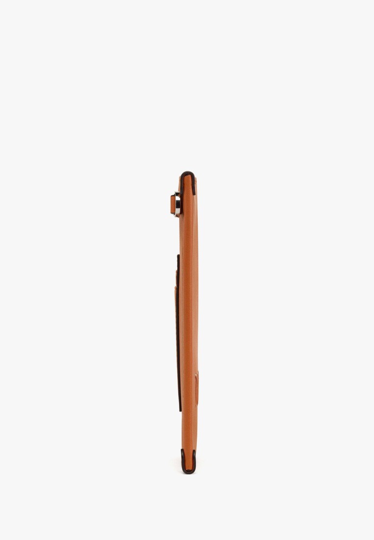 MCM Aren Lanyard Phone Case in Spanish Calf Leather