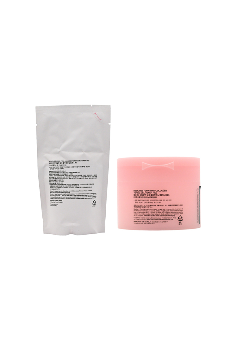 MEDICUBE PDRN Pink Collagen Toning Gel Toner Pad (70pcs)