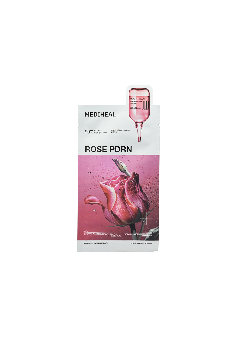 Mediheal Rose PDRN Healthy Glow Essential Mask (10pcs) 10piece