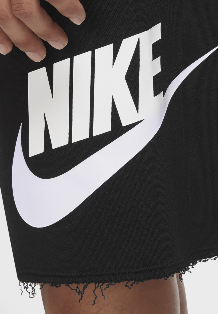 nike logo shorts