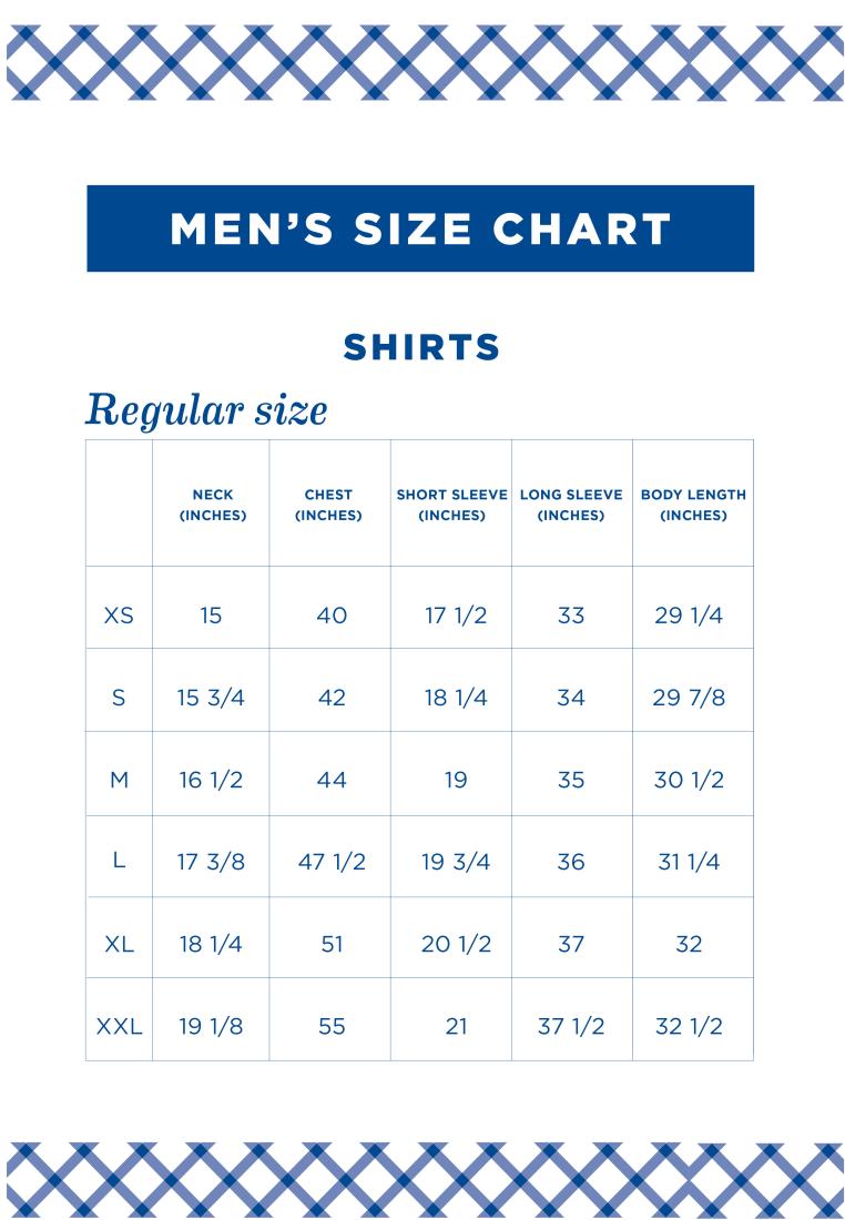 old navy chino size chart