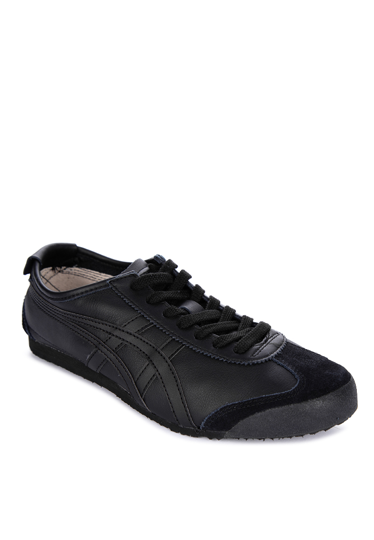 asics tiger all black