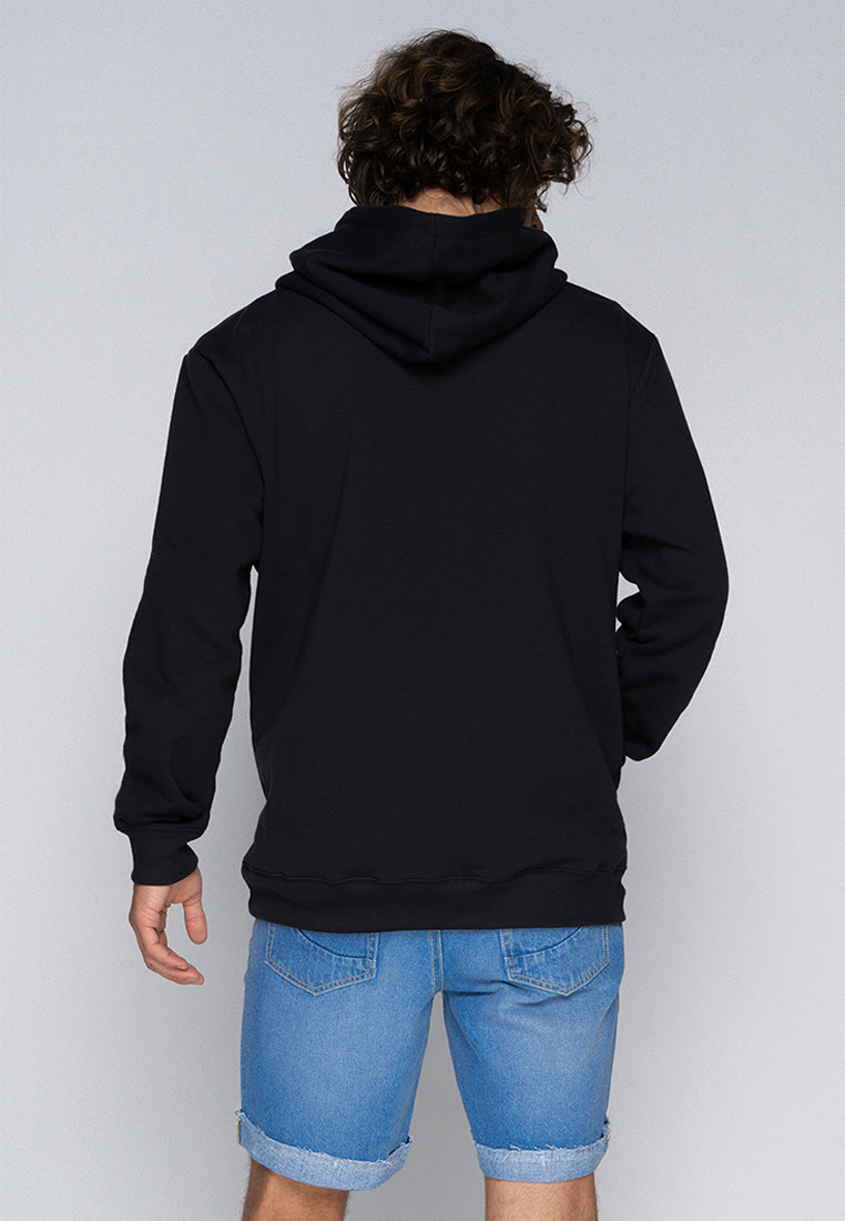 OVER(ALL)×QALB DENIM HOODIE ブラック www.gleventslive.com.br