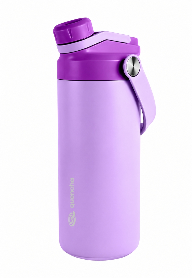 Quencha 14oz Insulated Tumbler Double Wall BPA Free Poply Vacuum Flask - Purpy