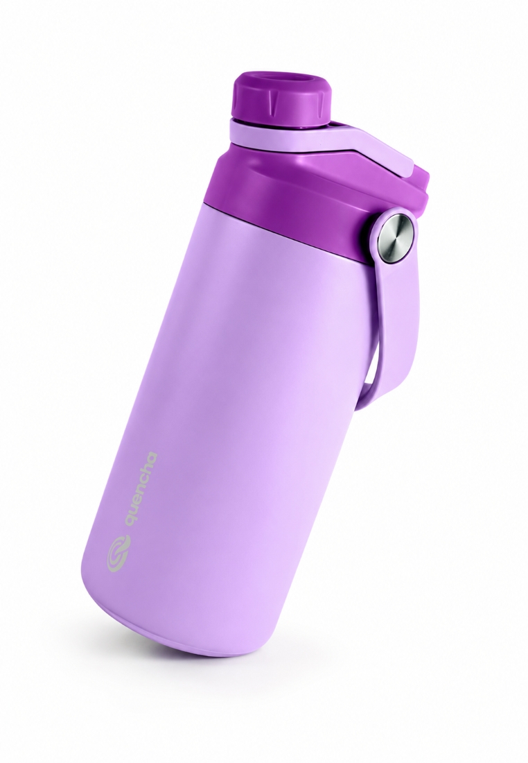 Quencha 14oz Insulated Tumbler Double Wall BPA Free Poply Vacuum Flask - Purpy
