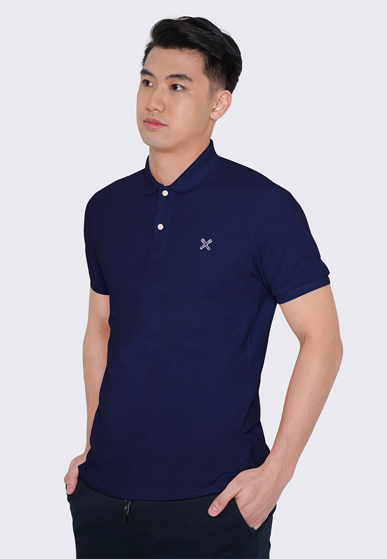 polo shirt top button