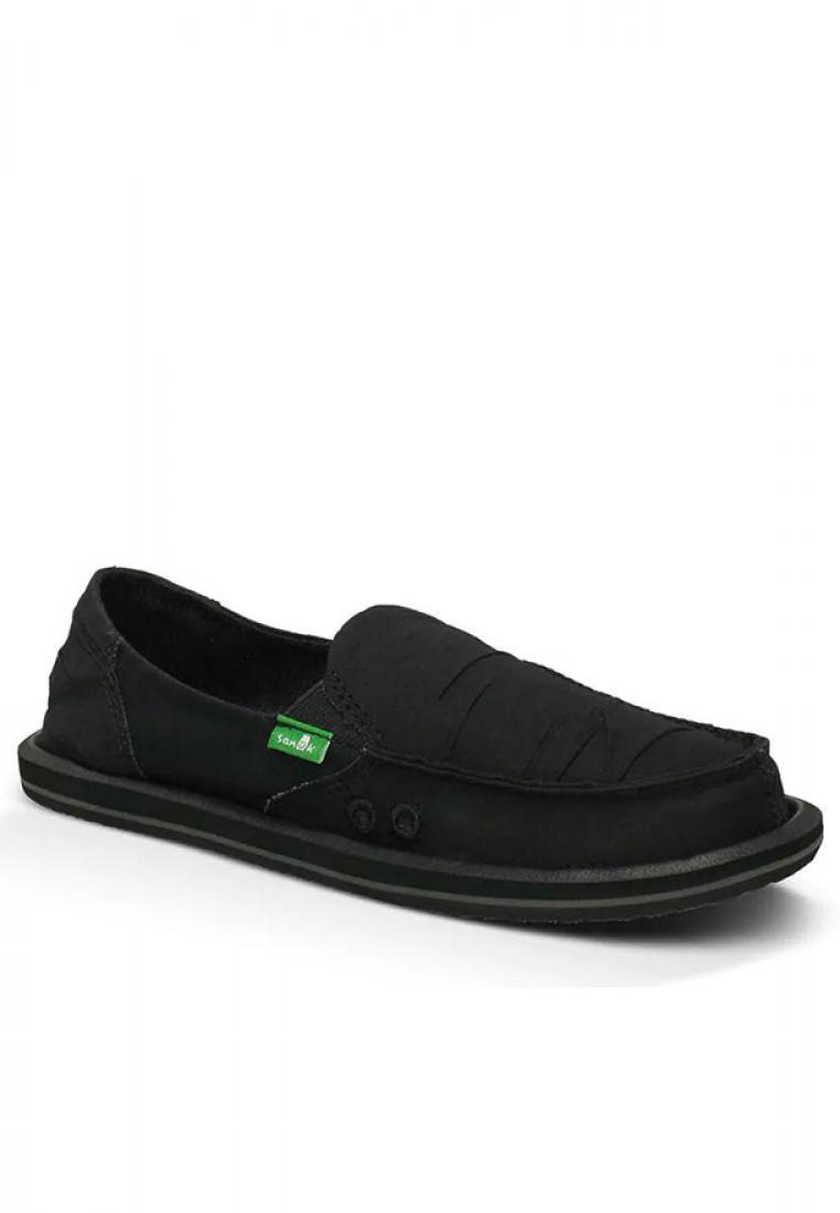 sanuk black shoes