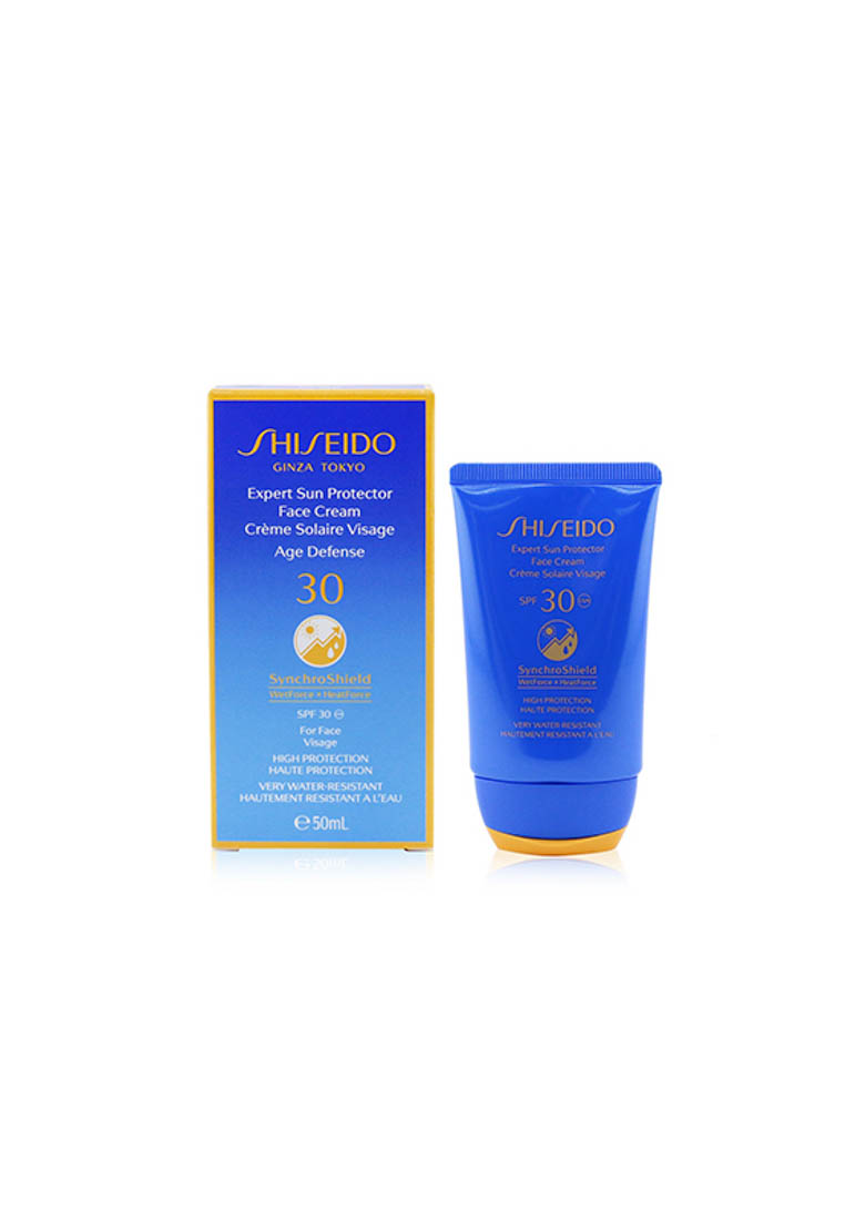 SHISEIDO - Expert Sun Protector Face Cream SPF 30 UVA (High Protection, Very Water-Resistant) 50ml/1.69oz