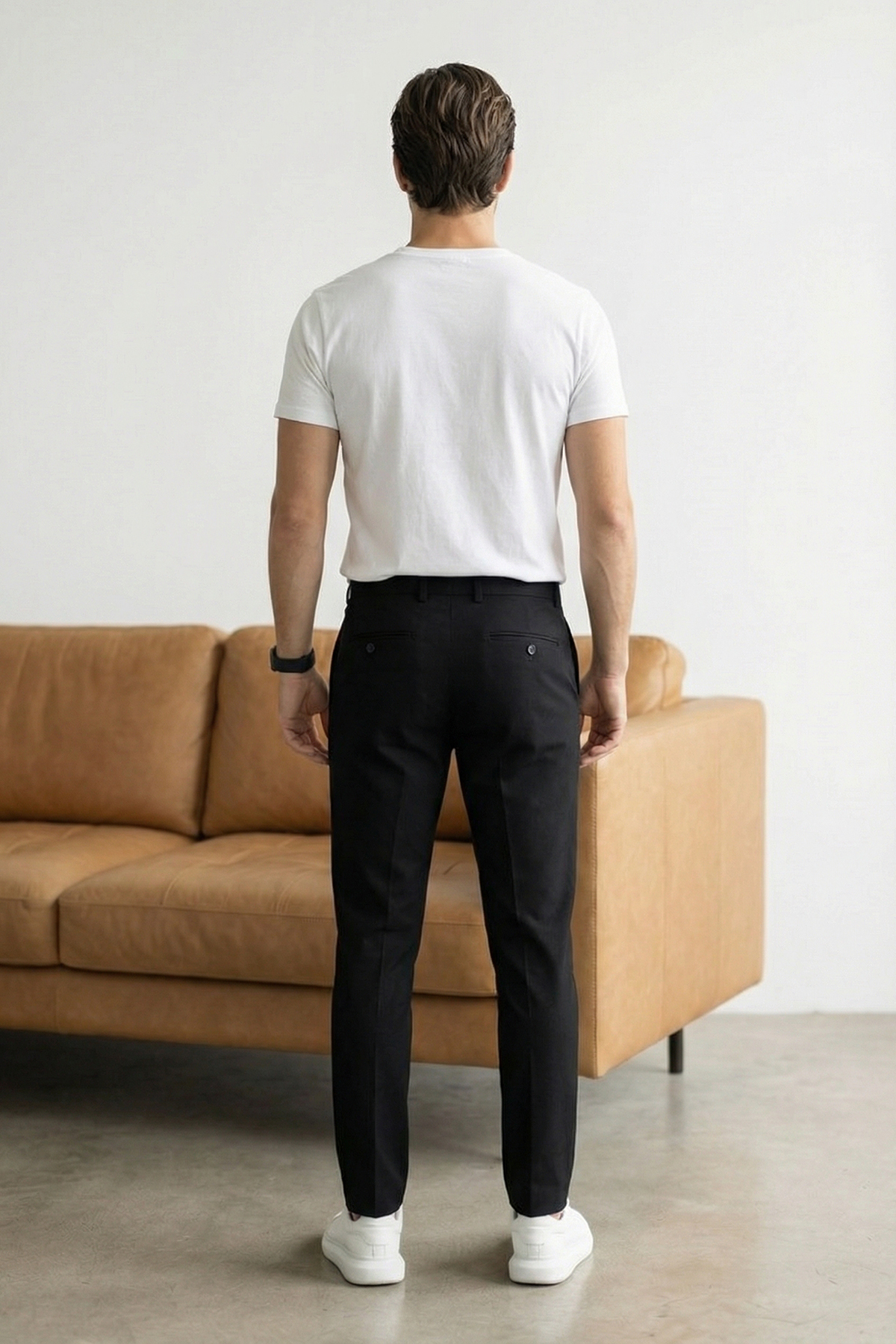 Trendyol Black Slim Fit/Tight Fit Pipe Leg High Waist Summer Men'S Woven Trousers Tmnss26Pl00022