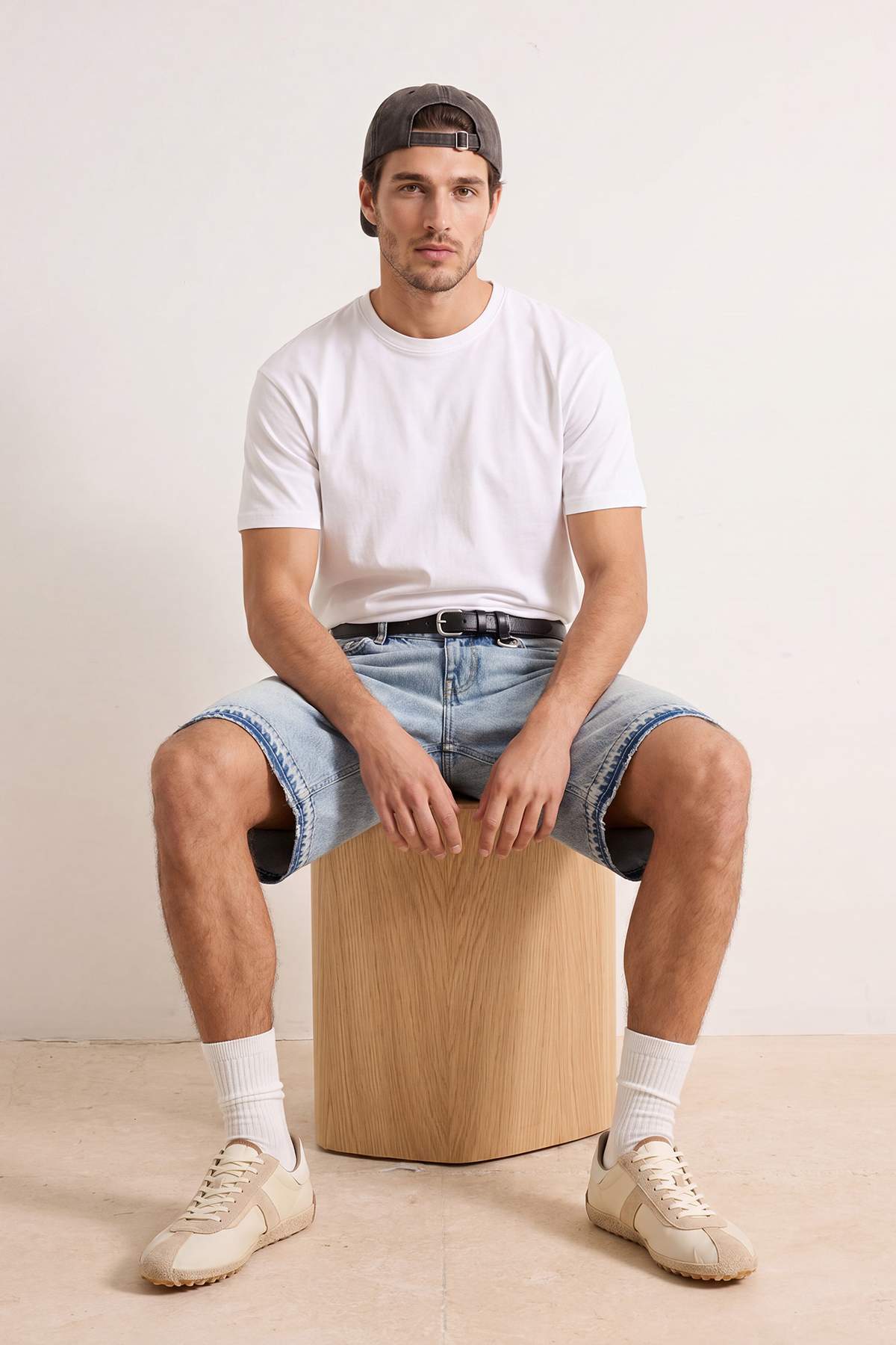 Trendyol Red - White Oversize/Relaxed Fit 100% Cotton T-Shirt Tmnss24Ts00038