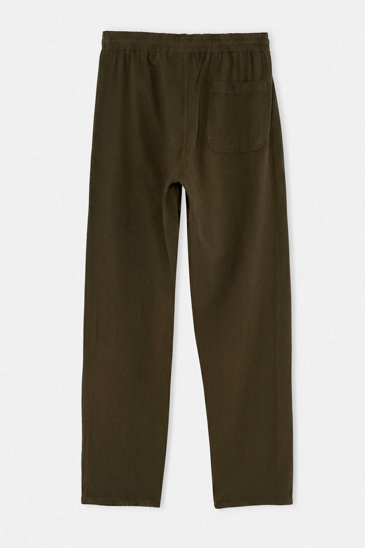 Trendyol Haki Denim Look Straight Fit Men'S Trousers Tmnaw27Pl00003