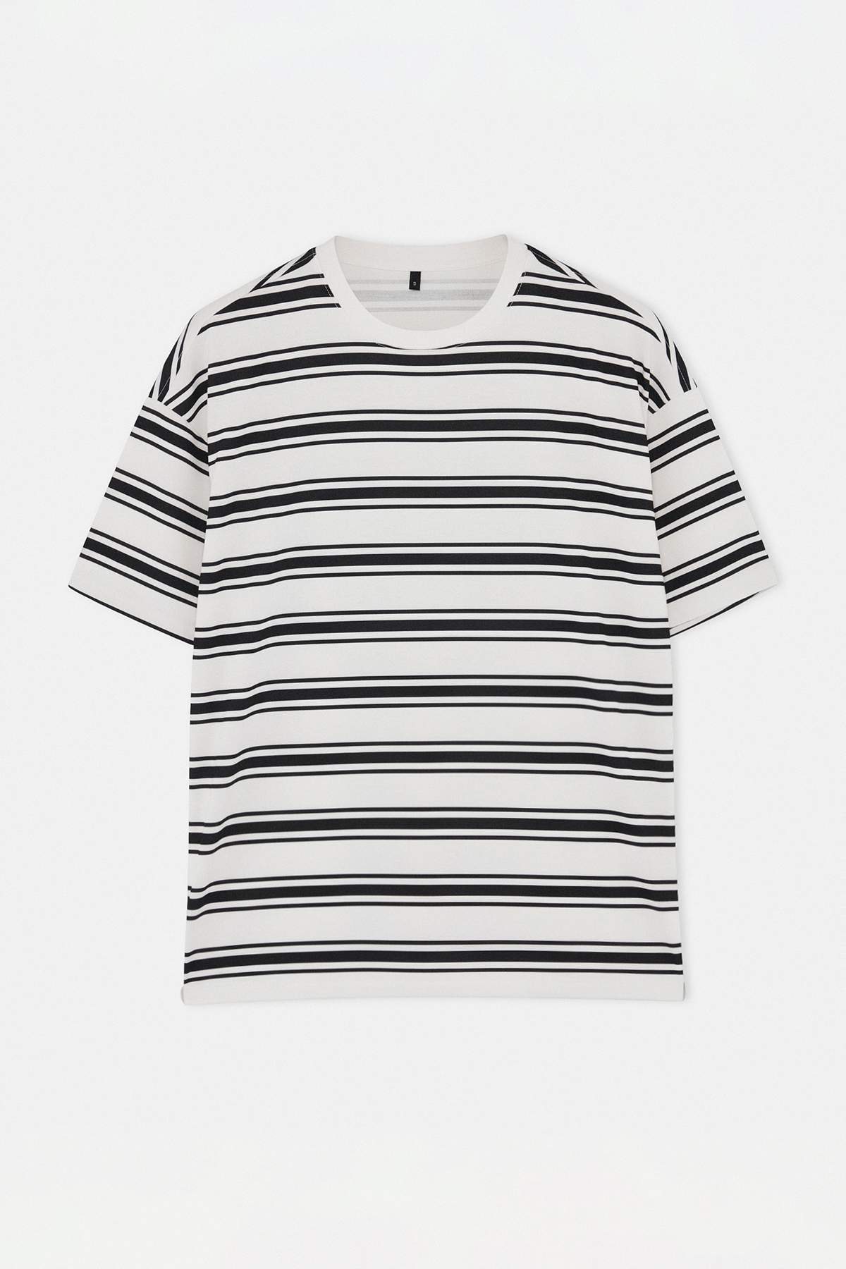 Trendyol Multi Color Oversized /Wide Cut Striped T-Shirt Tmnss26Ts00061