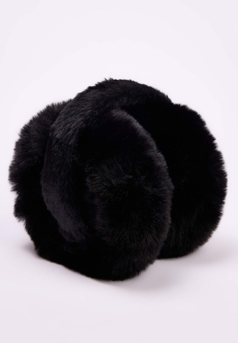 Trendyol Black Women'S Plush Headphones Twoaw26Br6