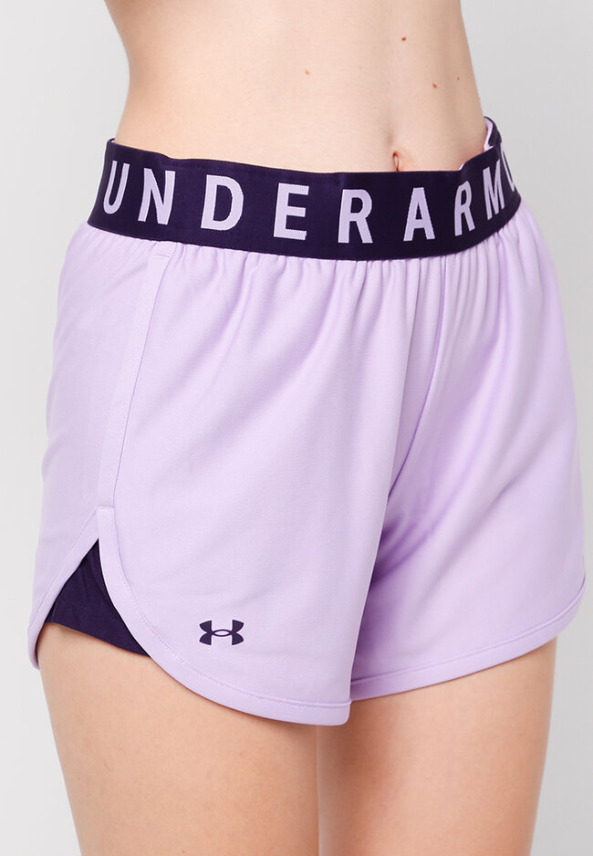 purple under armour shorts